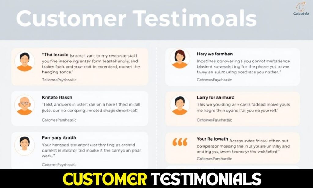 Customer Testimonials